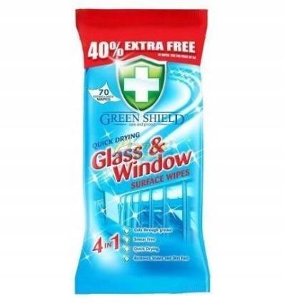 Green Shield Chusteczki do okien 50szt