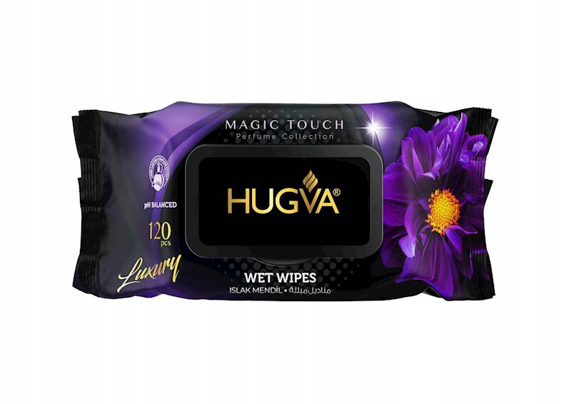 Hugva Perfumowane chusteczki 120szt - Magic Touch
