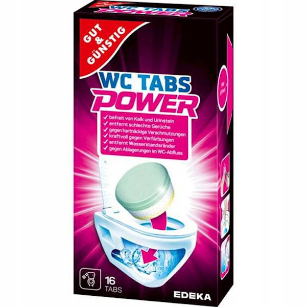 Gut & Günstig tabletki czyszczenie WC 0,05l