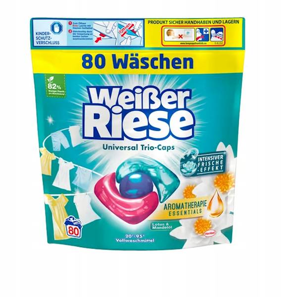 Kapsułki do prania WeiBer Riese 80 sztuk
