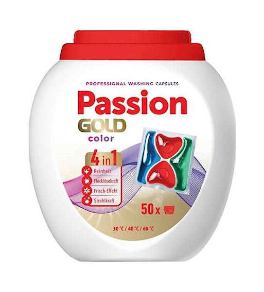 Passion Gold Color 4in1 50 szt Kapsułki do prania