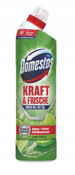 Domestos Żel do Czyszczenie WC Kraft & Frische LIME FRESH 750 ml Niemiecki
