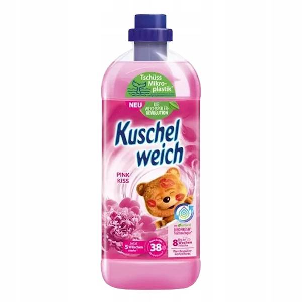 Płyn do płukania Kuschelweich Pink Kiss 1 l 38 prań