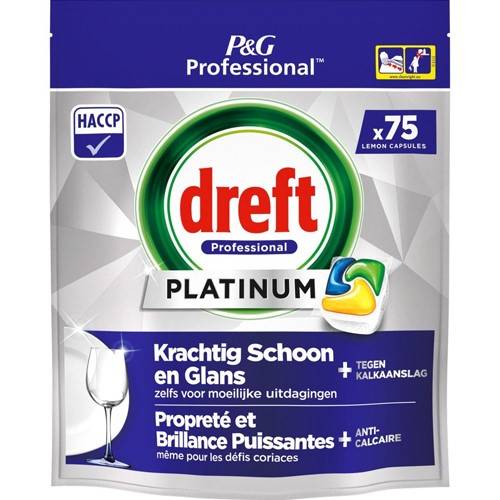 Dreft Professional Platinum Lemon Tab 75szt 1,1kg