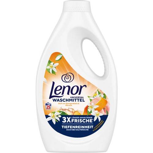 Lenor Universal Orangen Pfirsich Gel 25p 1,2L 