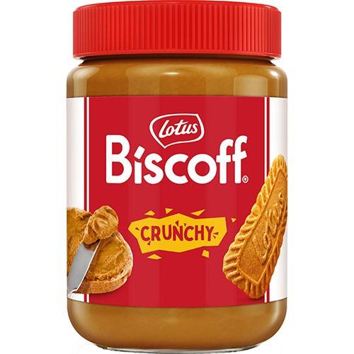 Lotus Biscoff Crunchy Krem Ciasteczkowy 380g