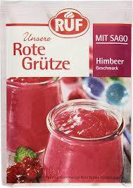 RUF Rote Grutze 3x 43g Kisiel malinowy