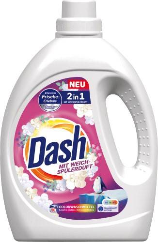 Dash Color 2in1 mit Weichspuler Gel 50p 2,2L