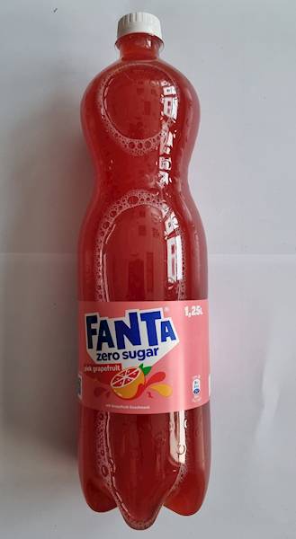Fanta Pink Grapefruit zero sugar 1,25 L