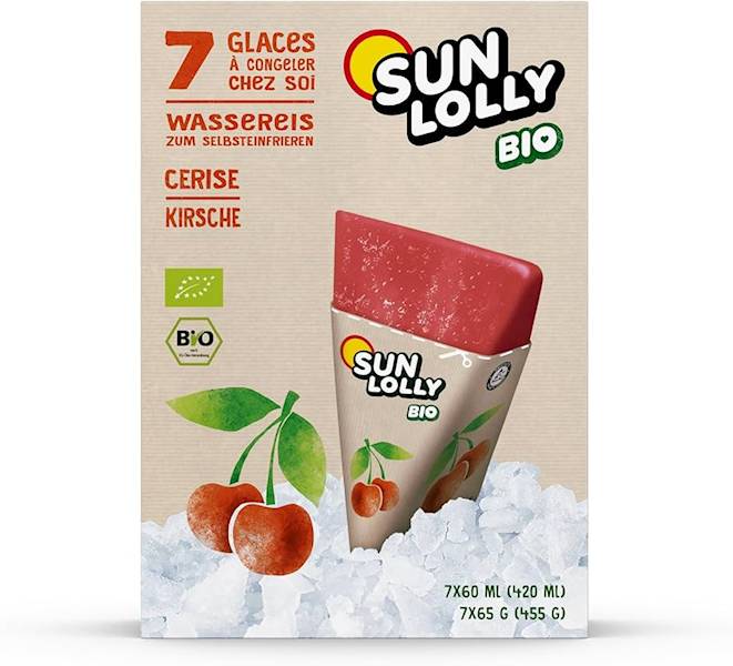 Sun Lolly Kirsche lody wodne do mrożenia 7szt/455g