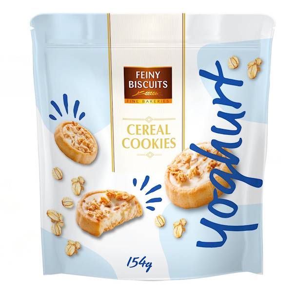 Feiny Biscuits Cereal Yoghurt Ciastka 154g 