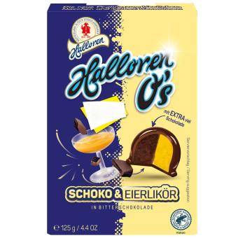  Halloren O's Schoko & Eierlikör 125g