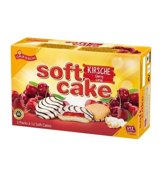 Griesson Soft Cake Kirsche 300g 