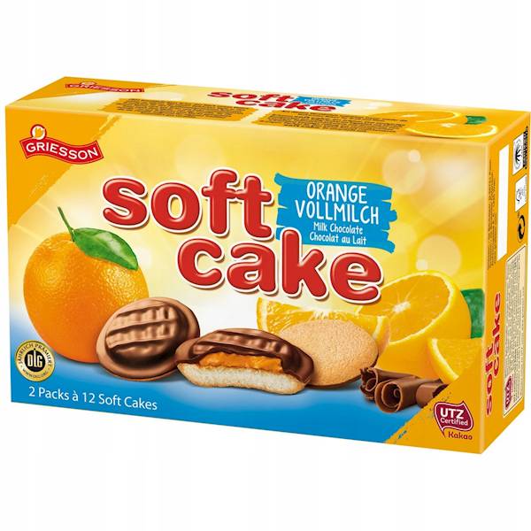 Griesson Soft Cake Orange Vollmilch 300g 