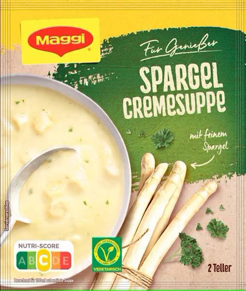 Maggi zupa krem ze szparag na 500ml z Niemiec krem szparagi