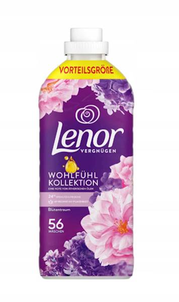 Płyn do płukania Lenor 1,4 L; 56 pł. kwiatowy zapach [DE]