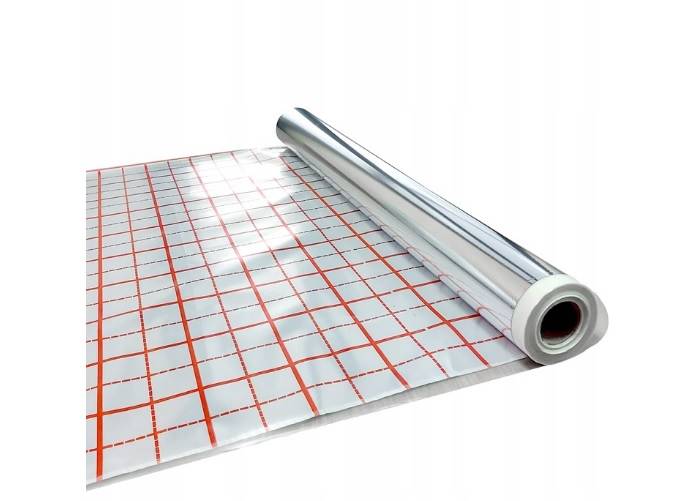 Folia pod ogrzewanie podłogowe (50m2)