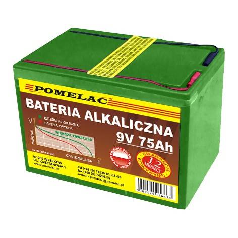 Bateria 9V75Ah Alkaiczna