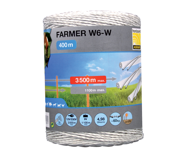 Linka biała 400 500mb FARMER