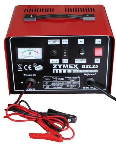Prostownik GLZ 25 12V/24V