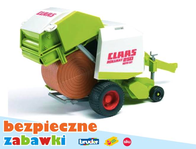 Zabawka prasa rolująca CLAAS ROLLANT 250