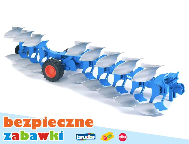 Zabawka pług LEMKEN VARI TITAN obracalny