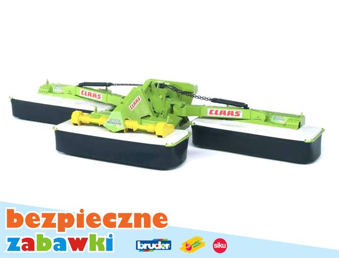 Zabawka kosiarka CLAAS disco 8550C plus