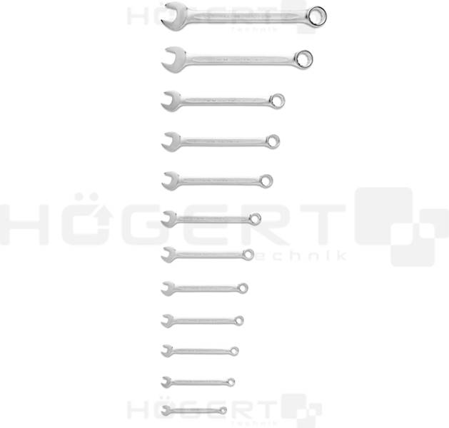 Zestaw kluczy płasko oczkowych 6mm-24mm