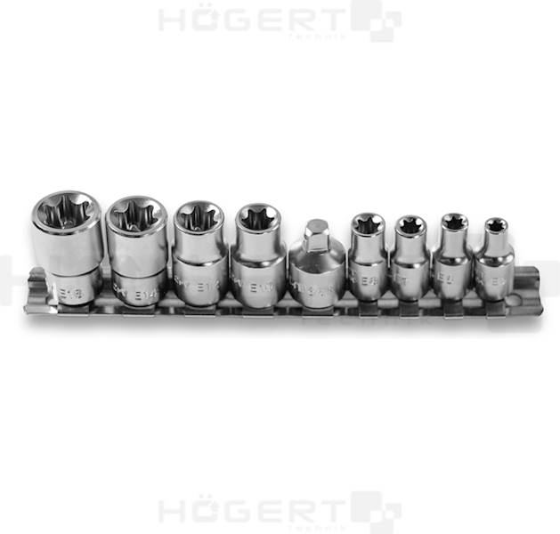 Zestaw nasadek TORX 1/4 E5 E8 3/8" E6 E16