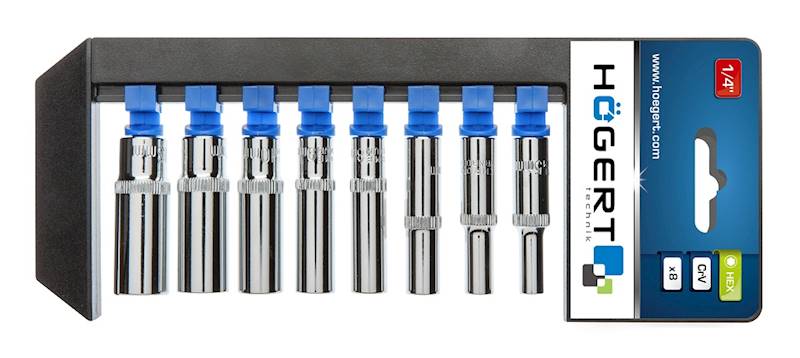 Zestaw nasadek 1/4"