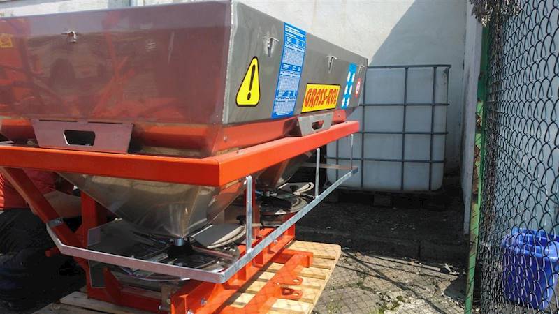 Rozsiewacz dwutarczowy 600L N056/3 stal nierdzewna