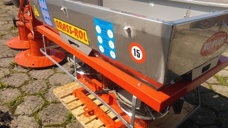 Rozsiewacz dwutarczowy 600L N056/3 stal nierdzewna