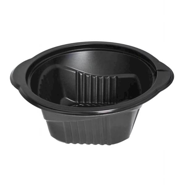 Flaczarka 500ml PP czarna zgrze D5500 a'50 LP /Z8/
