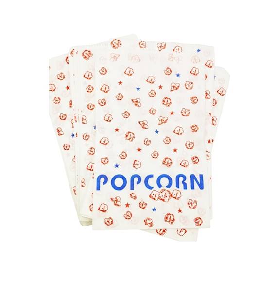 Koperta popcorn papierowa duża 14x22cm a`200