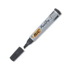 Marker BIC/SNOWMAN czarny ścięty