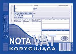 Nota korygująca VAT