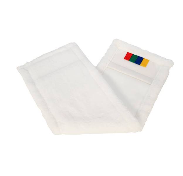 Mop płaski 50cm bawełna kieszeń z paskiem zapas