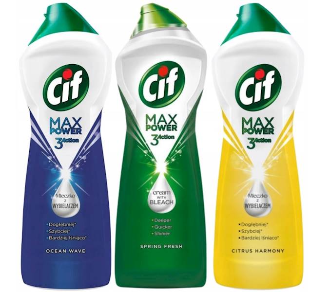 Mleczko do szorowania Cif 1001g/750ml