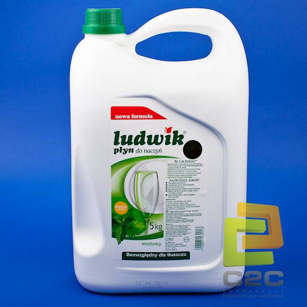 Płyn do mycia naczyń LUDWIK aloes 5L