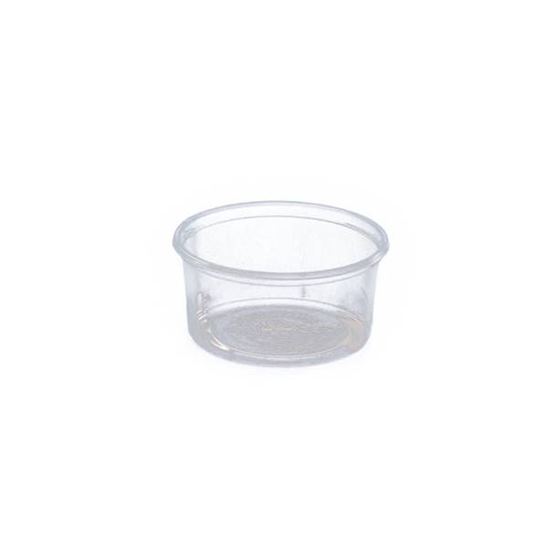 Pojemnik okr PP pogrubiany transpa 250ml a'50/z10/