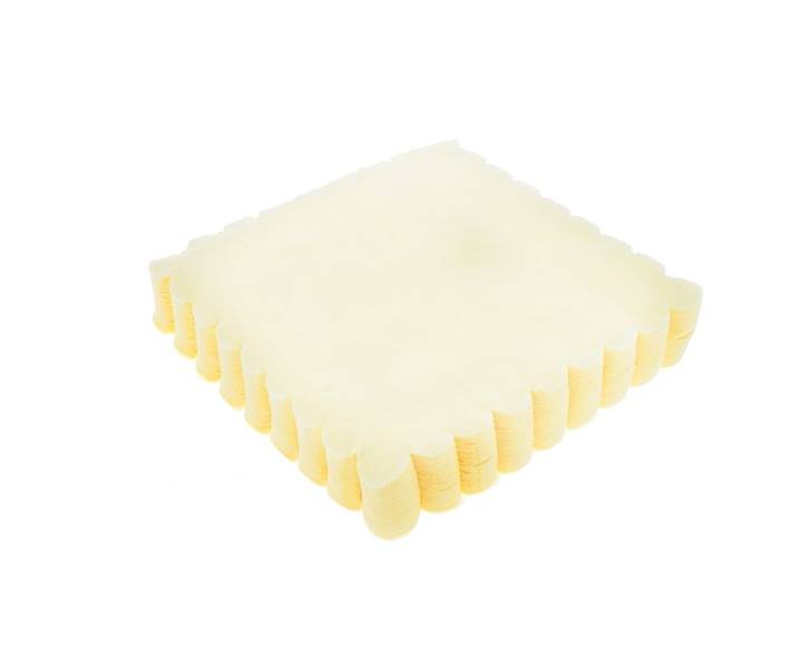 Serwetki ząbkowane 15/15 a'120 szampan