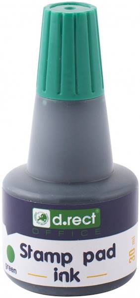 Tusz do stempli zielony 30ml