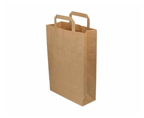 Torba papierowa Kraft 260/170/330 brąz a'250 UPłas