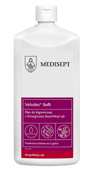 Velodes Płyn do higieny i chirurg. dezynf. rąk 1L