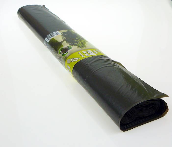 Worek na odpady LDPE 160l a'10 czarny /Z20/