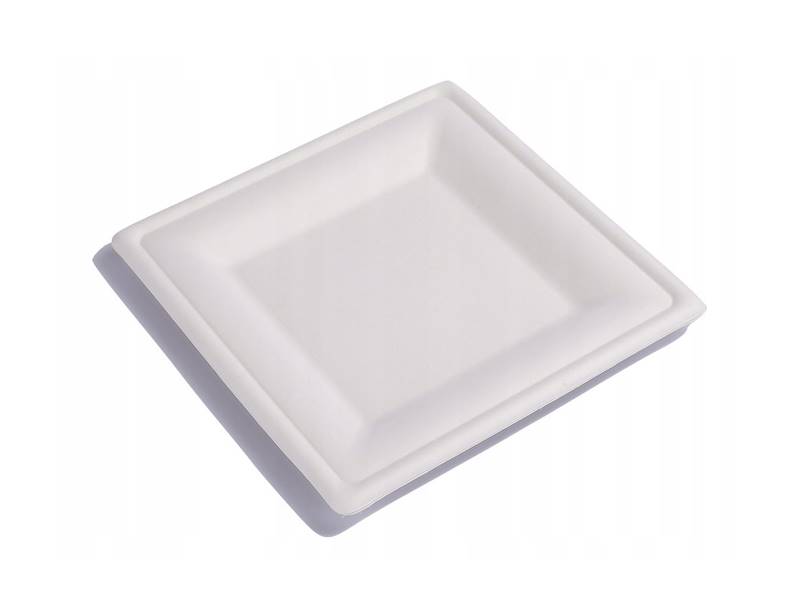 Talerz tekturowy kwadrat eko 26x26cm a'50 /Z10/