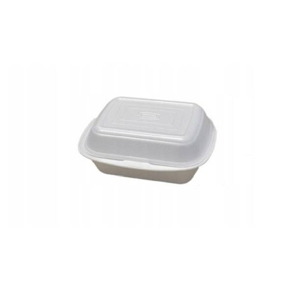 Menubox hamburger podwójny biały a'125 HP2 LB9 XPS