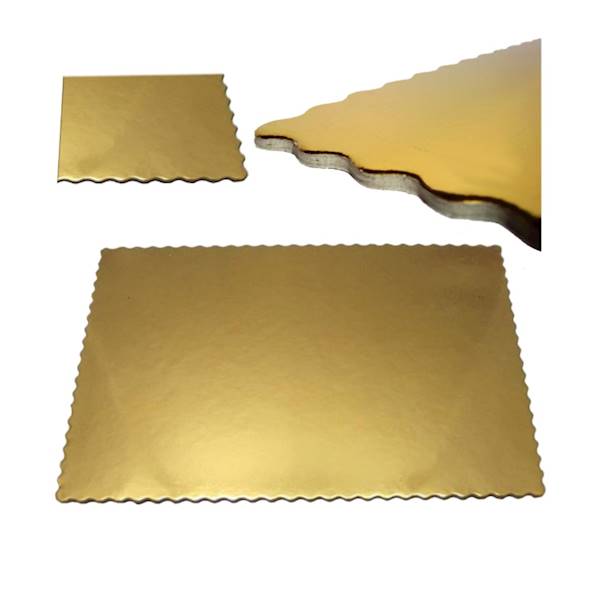 Podkładka złota prostokątna 30x40cm a'1 fala 2400