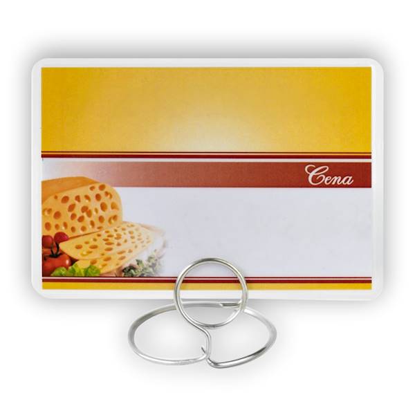 Etykieta cenowa laminowana 65x95 SERY