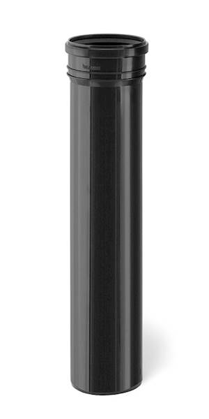 Rura spustowa (króciec) ø110x500mm grafitowa KARMAT PP